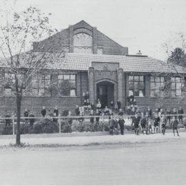 The front of the Preparatory School in Wrixon Street, 1938