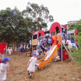 Junior School playground, 2002