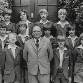 Junior School choir, 1977