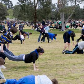 Guinness World Record attempt for the largest human wheelbarrow race, 2008