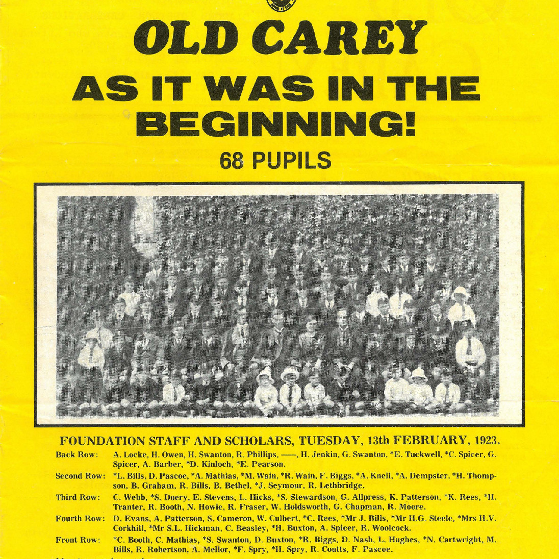 Old Carey magazine