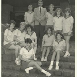 Girls ESA tennis premiers, 1985