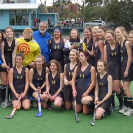 Girls' hockey premiership team, 2011