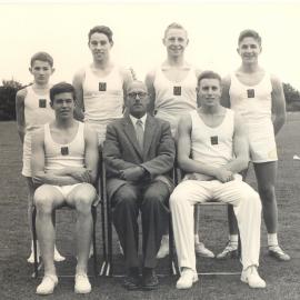 Under 16 gymnastics team and Victorian champions, 1958