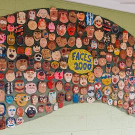Faces mural, 2000