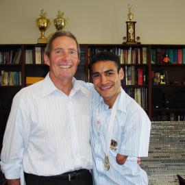 Phil De Young and Ahmed Kelly, 2010