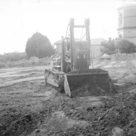 Building the new oval, 1956