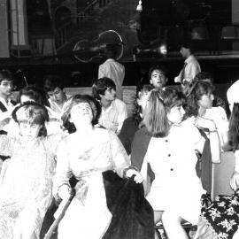 Rehearsals for The Gondoliers, 1985