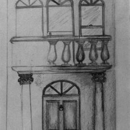 Set design for The Gondoliers, 1985