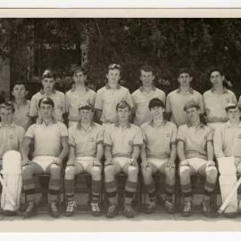 First XI hockey training squad, 1965