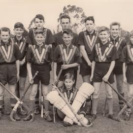 U14 hockey team, 1958