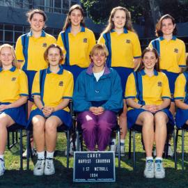 First netball team, 1994