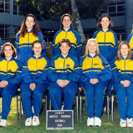 Softball team, 1994