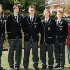1st volleyball team, 1999