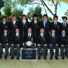 Boys' soccer team, 2005