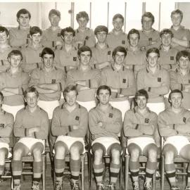 First XVIII football team, 1969