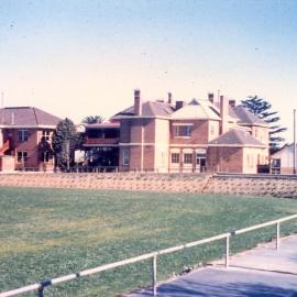Newly completed oval, 1958