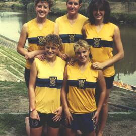 Rowing girls, 1986