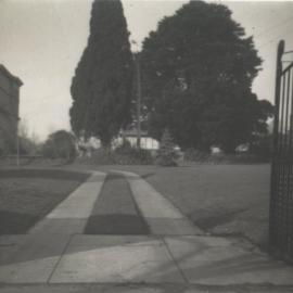 Lopperwood driveway, 1950s