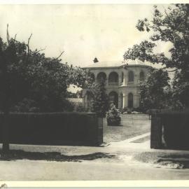 Street view of Lopperwood, 1950s