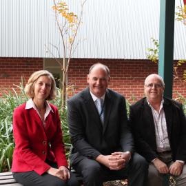 Jane Simon, Philip Grutzner and Ian Woolf, 2011