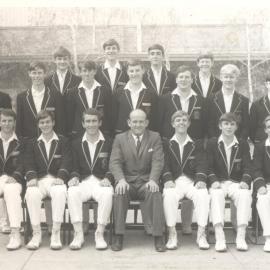 First XI cricket team, 1965