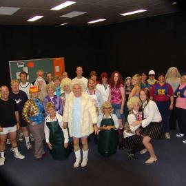 Staff entry 'Kath and Kim' in the Carey Idol, 2005