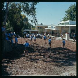 Junior School playground, 1971