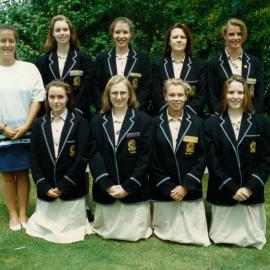 ESA girls' basketball premiers, 1990