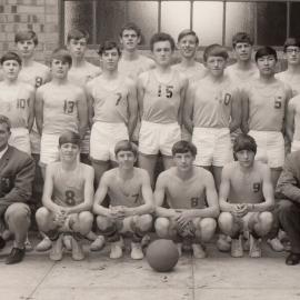 Basketball team, 1965