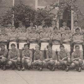 First XVIII Football training squad, 1965