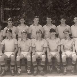 Hockey first XI training squad, 1965