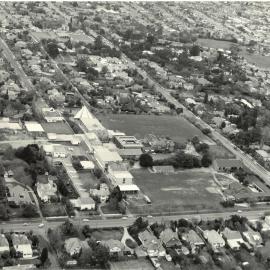 Aerial view of Kew campus, 1973