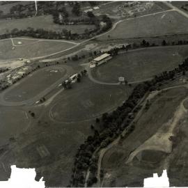 Aerial view of Bulleen Sports Complex, 1973