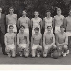 Basketball team, 1964