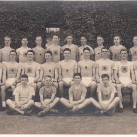 Athletics team, 1945