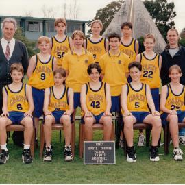 7A boys' basketball team, 1997
