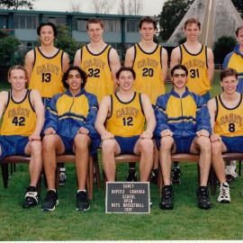 Open boys' basketball team, 1997