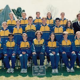 Cross Country team, 1996