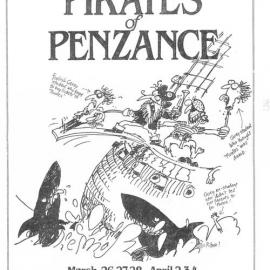 Pirates of Penance poster, 1987