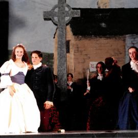 Scene from Senior School musical 'Brigadoon', 1995