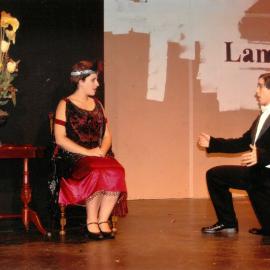 Scene from Senior School musical 'Me and My Girl', 2005
