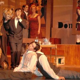 Scene from Senior School musical 'Me and My Girl', 2005