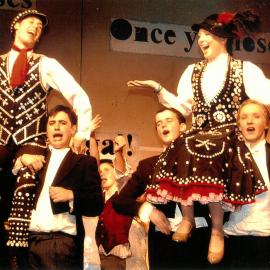 Scene from Senior School musical 'Me and My Girl', 2005