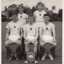 Under 15 cross country team, 1961
