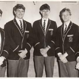 All schools relays - freestyle and medley teams, 1969