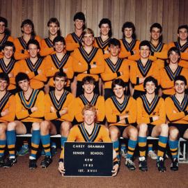 First XVIII Football, 1983