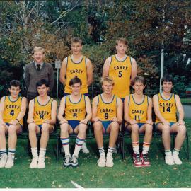 Open basketball team, 1986
