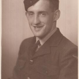 Roger Eaton in uniform, 1940s