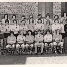 First XVIII Football Team, 1976